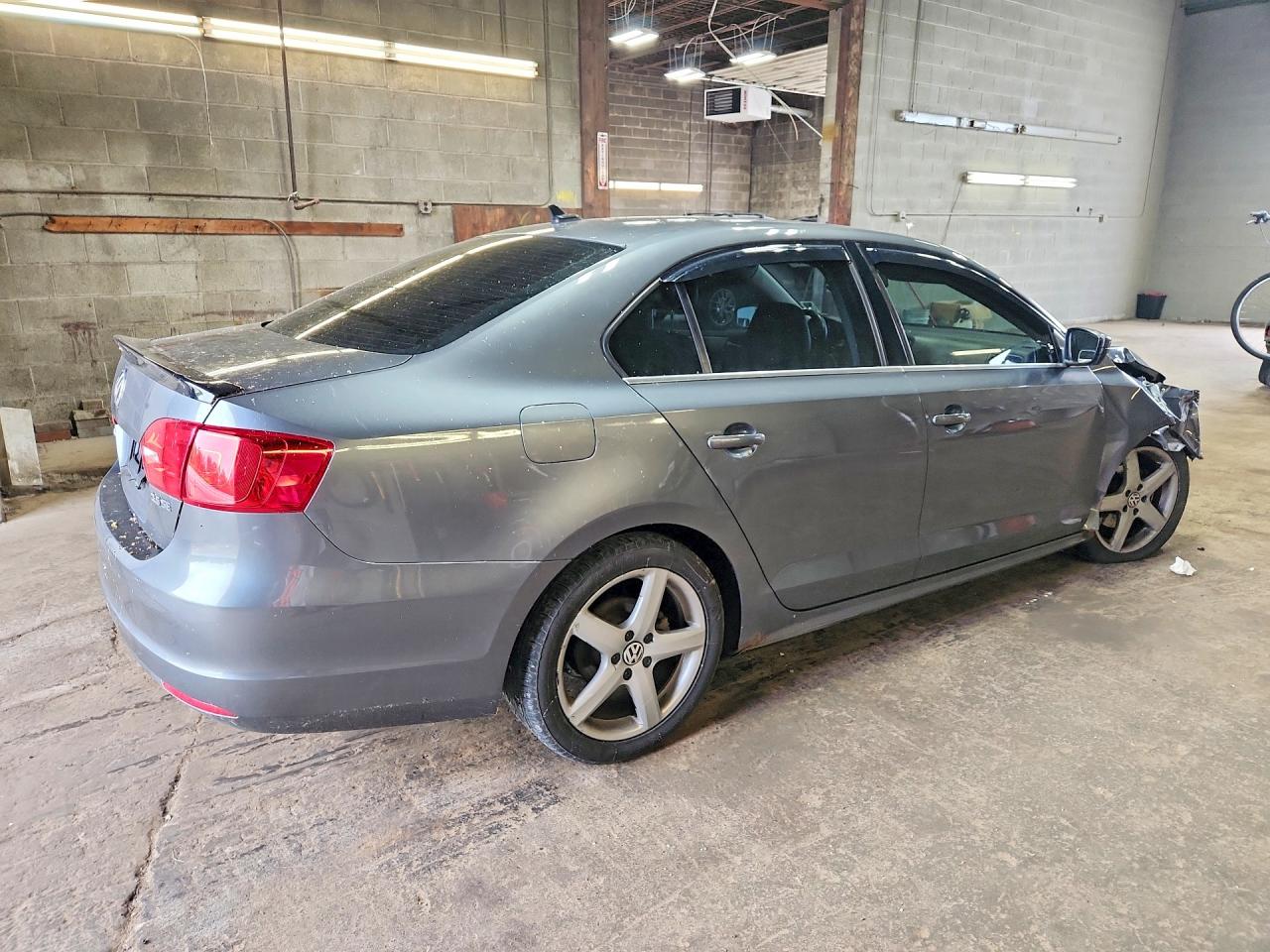 2013 Volkswagen Jetta Se Gray vin: 3VWDP7AJ7DM420321