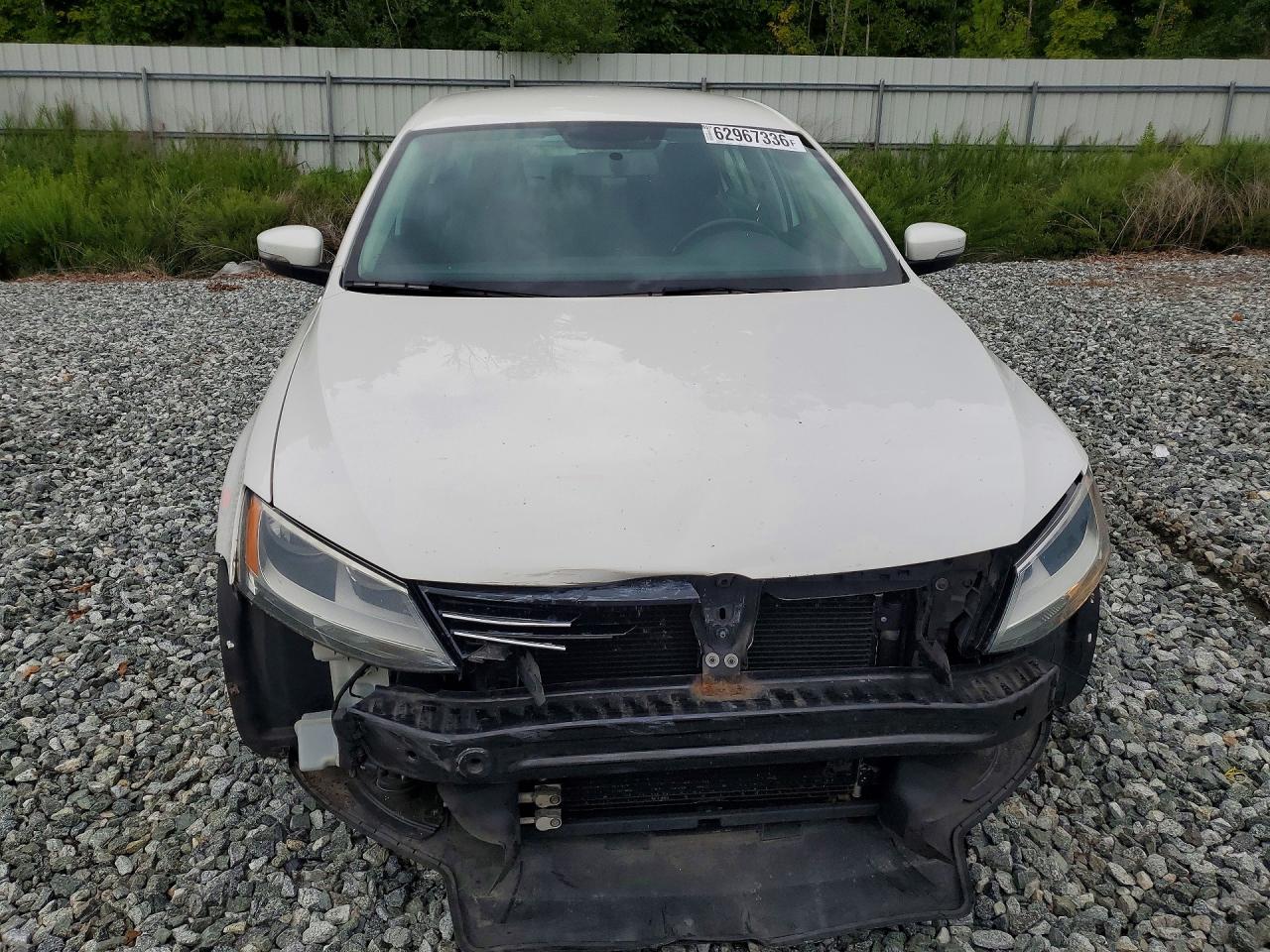 2013 Volkswagen Jetta Se White vin: 3VWDP7AJ7DM434526