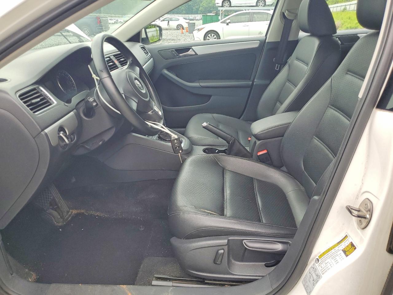 2013 Volkswagen Jetta Se White vin: 3VWDP7AJ7DM434526