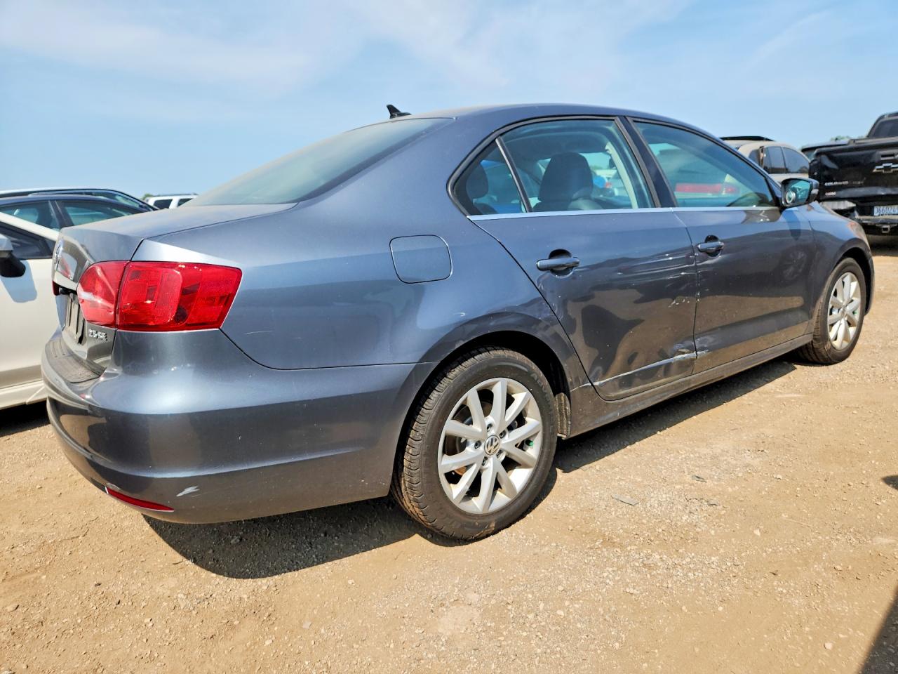 2013 Volkswagen Jetta Se Серый vin: 3VWDP7AJ7DM450662