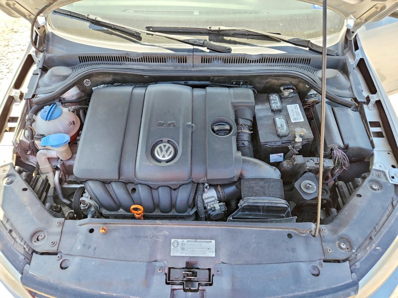 2012 Volkswagen Jetta Se Silver vin: 3VWDP7AJ8CM303376