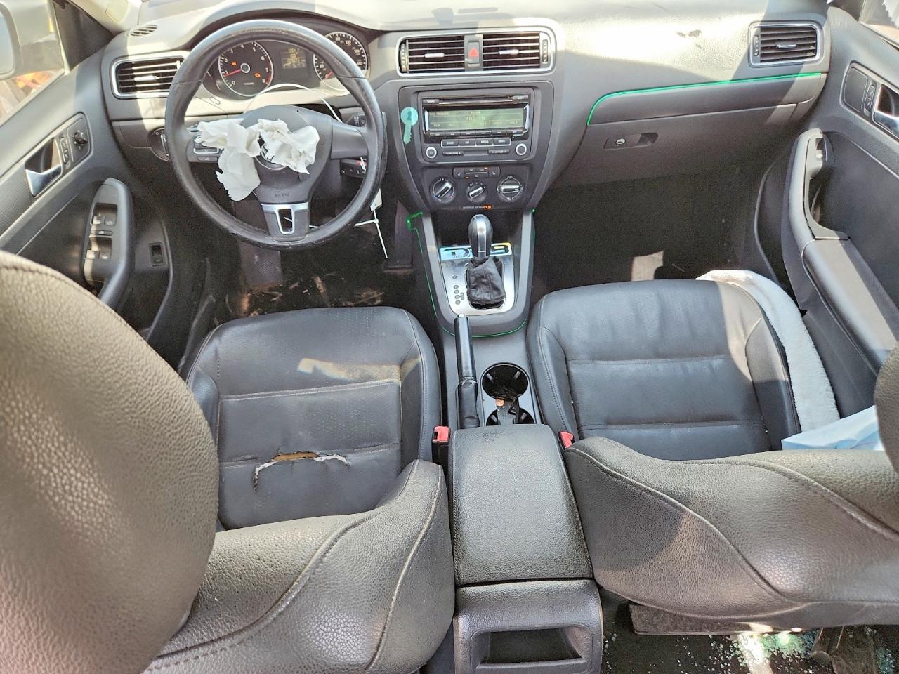 2012 Volkswagen Jetta Se Silver vin: 3VWDP7AJ8CM303376
