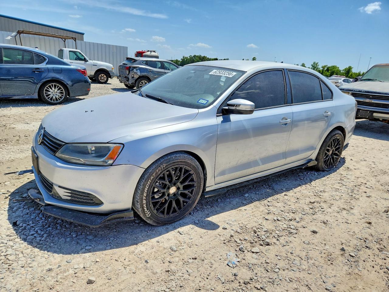 2012 Volkswagen Jetta Se Серебряный vin: 3VWDP7AJ8CM303376