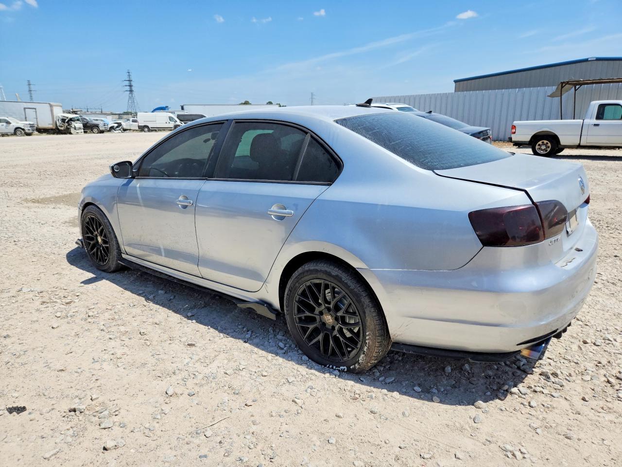 2012 Volkswagen Jetta Se Silver vin: 3VWDP7AJ8CM303376