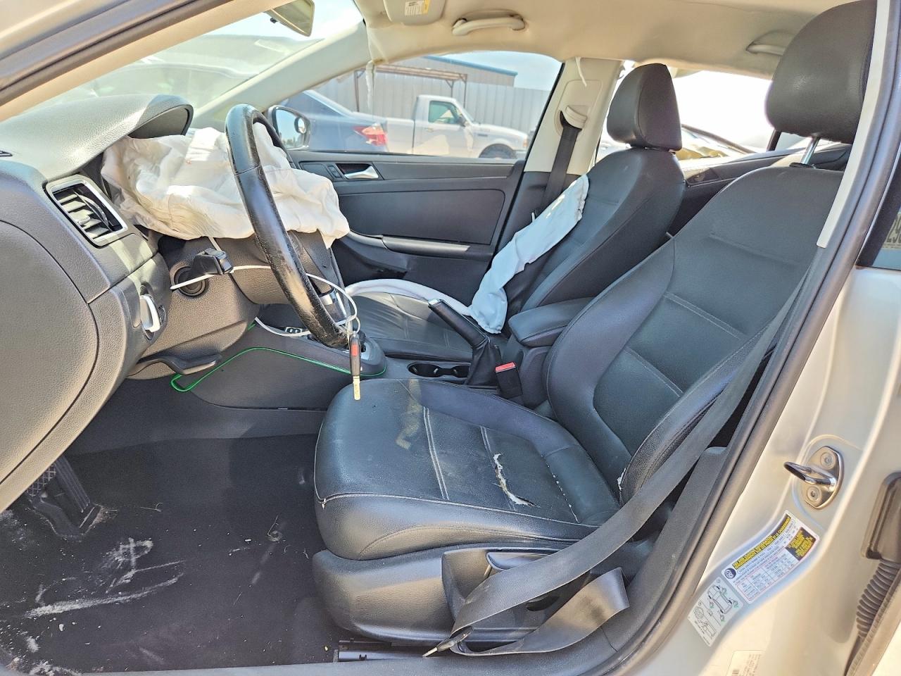 2012 Volkswagen Jetta Se Silver vin: 3VWDP7AJ8CM303376