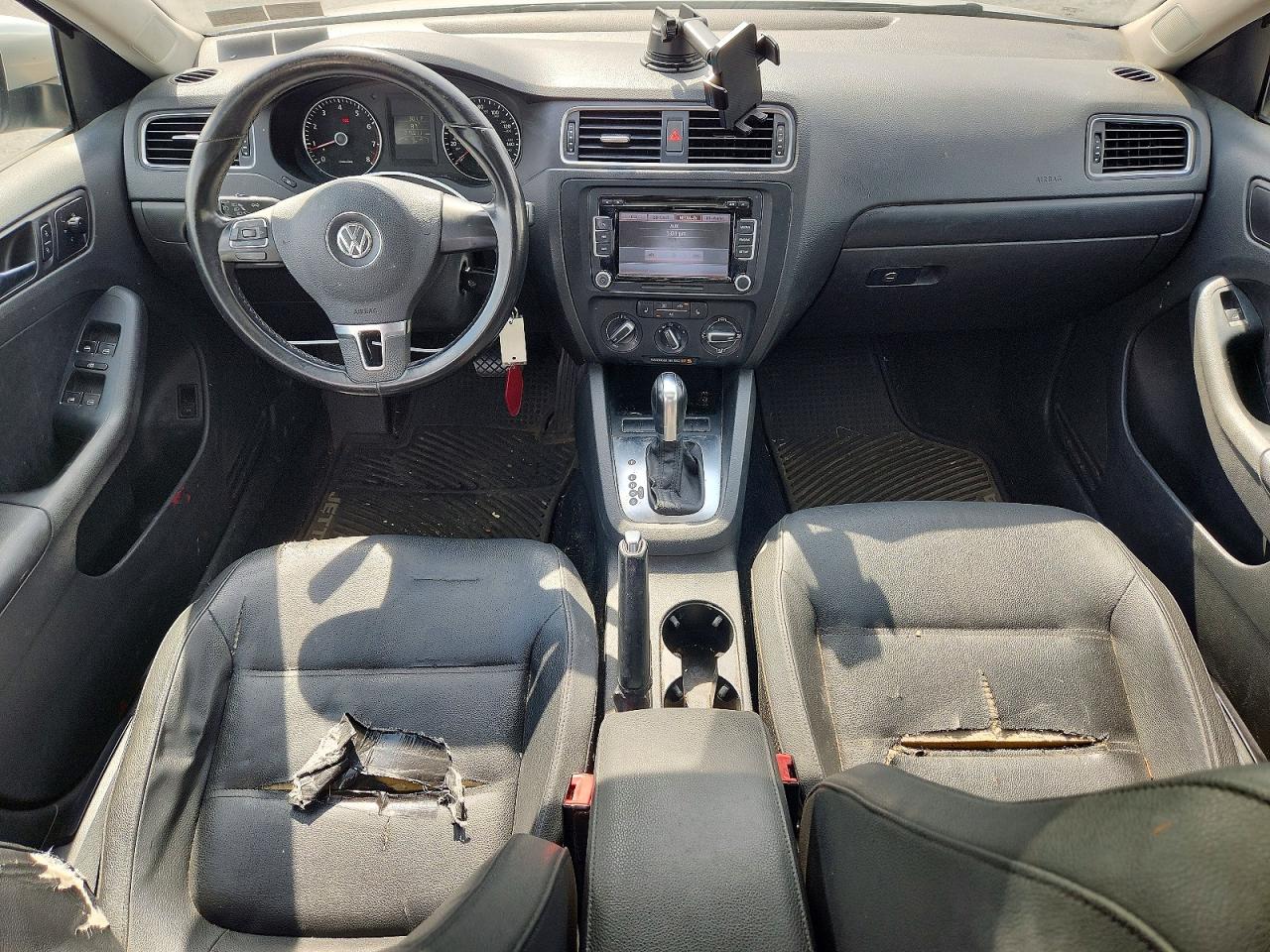 2012 Volkswagen Jetta Se Silver vin: 3VWDP7AJ8CM323157