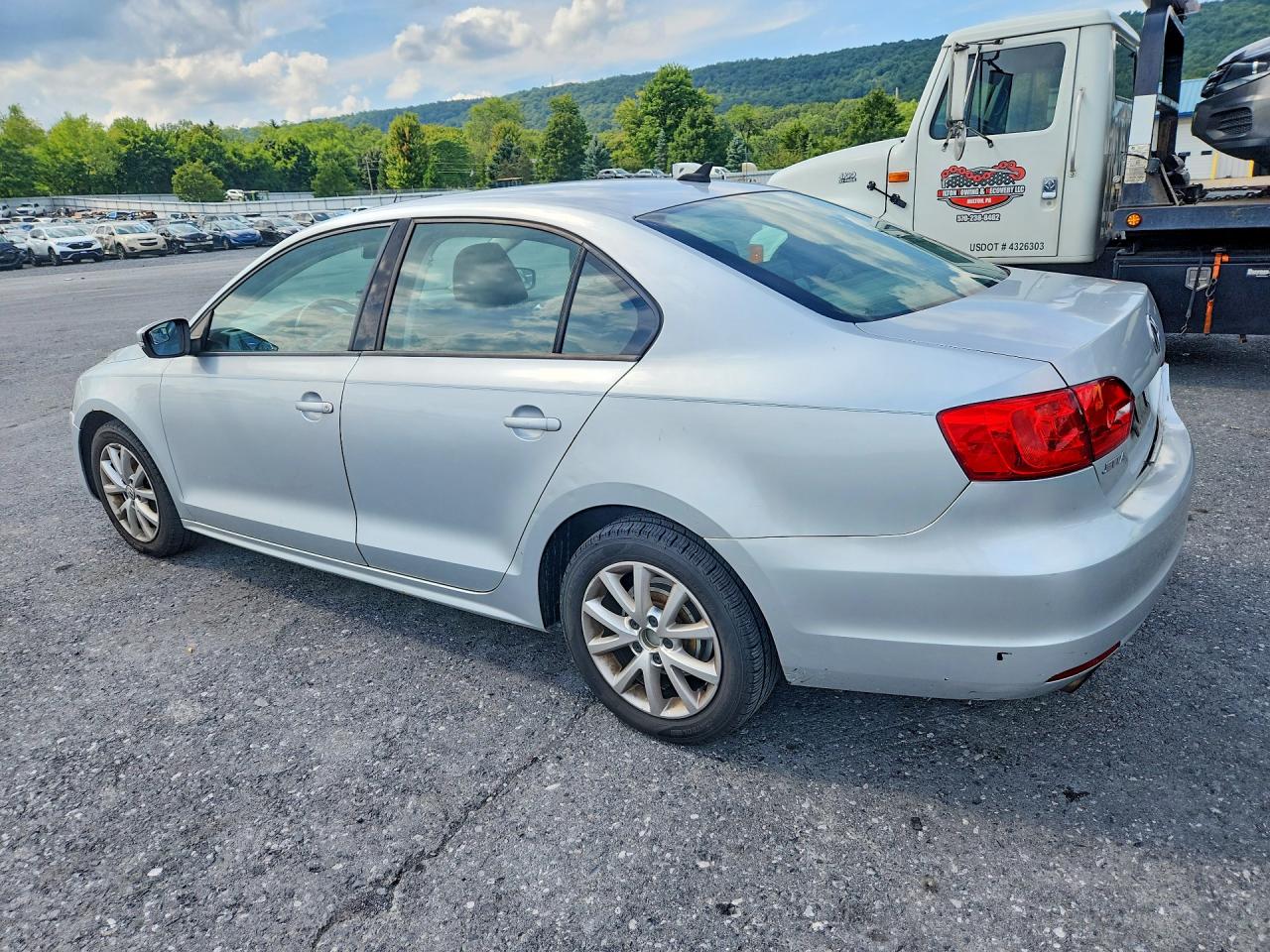 2012 Volkswagen Jetta Se Silver vin: 3VWDP7AJ8CM323157