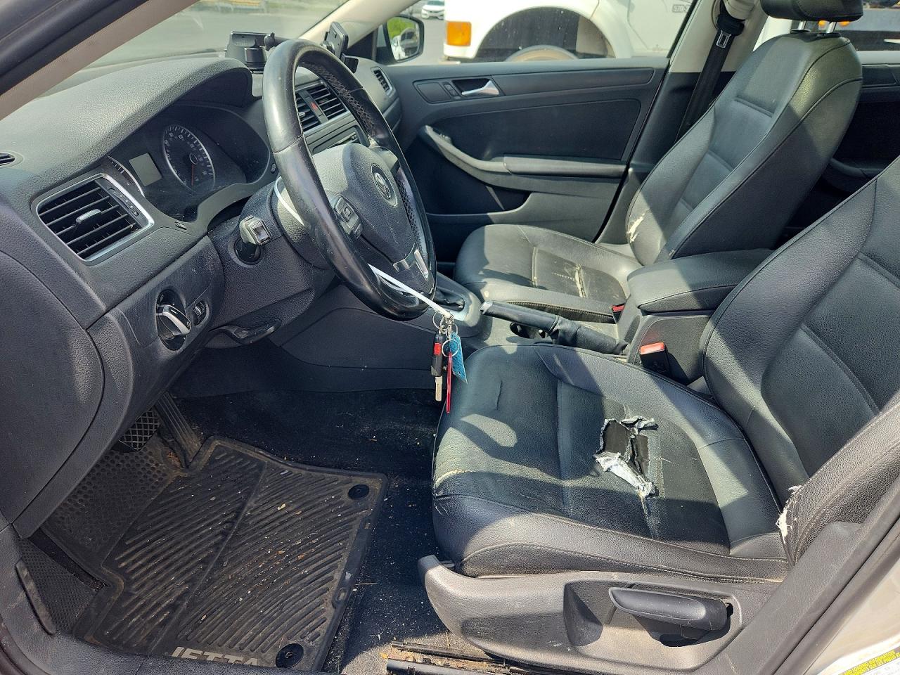 2012 Volkswagen Jetta Se Silver vin: 3VWDP7AJ8CM323157