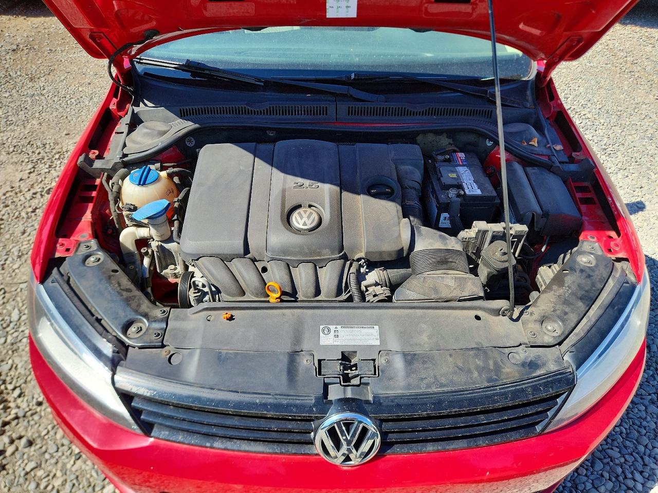 2012 Volkswagen Jetta Se Red vin: 3VWDP7AJ8CM339309