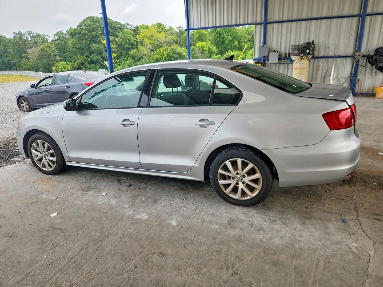 2012 Volkswagen Jetta Se Silver vin: 3VWDP7AJ8CM377445