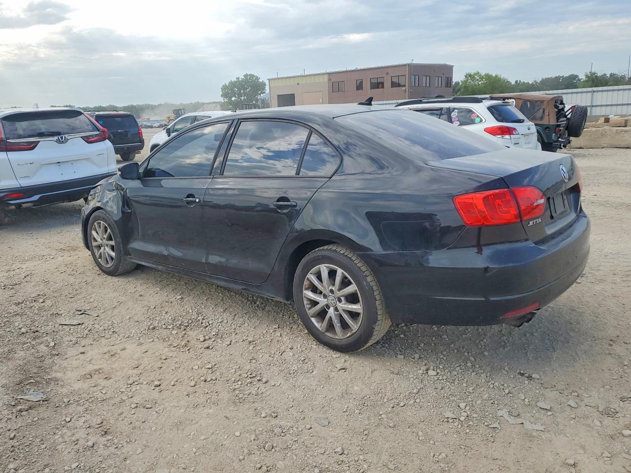 2012 Volkswagen Jetta Se Black vin: 3VWDP7AJ8CM378398