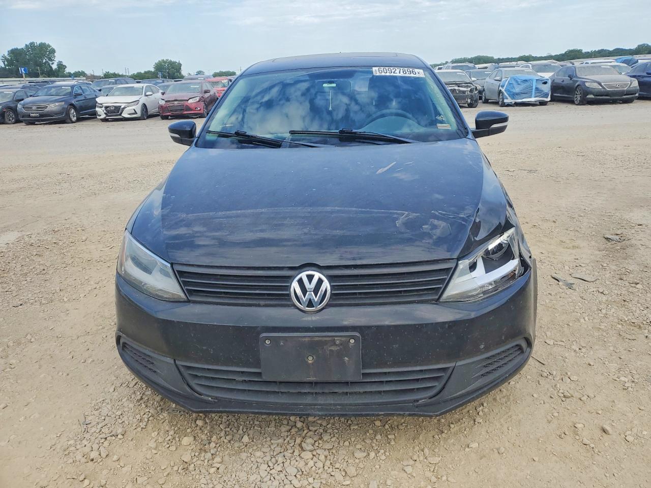 2012 Volkswagen Jetta Se Black vin: 3VWDP7AJ8CM378398