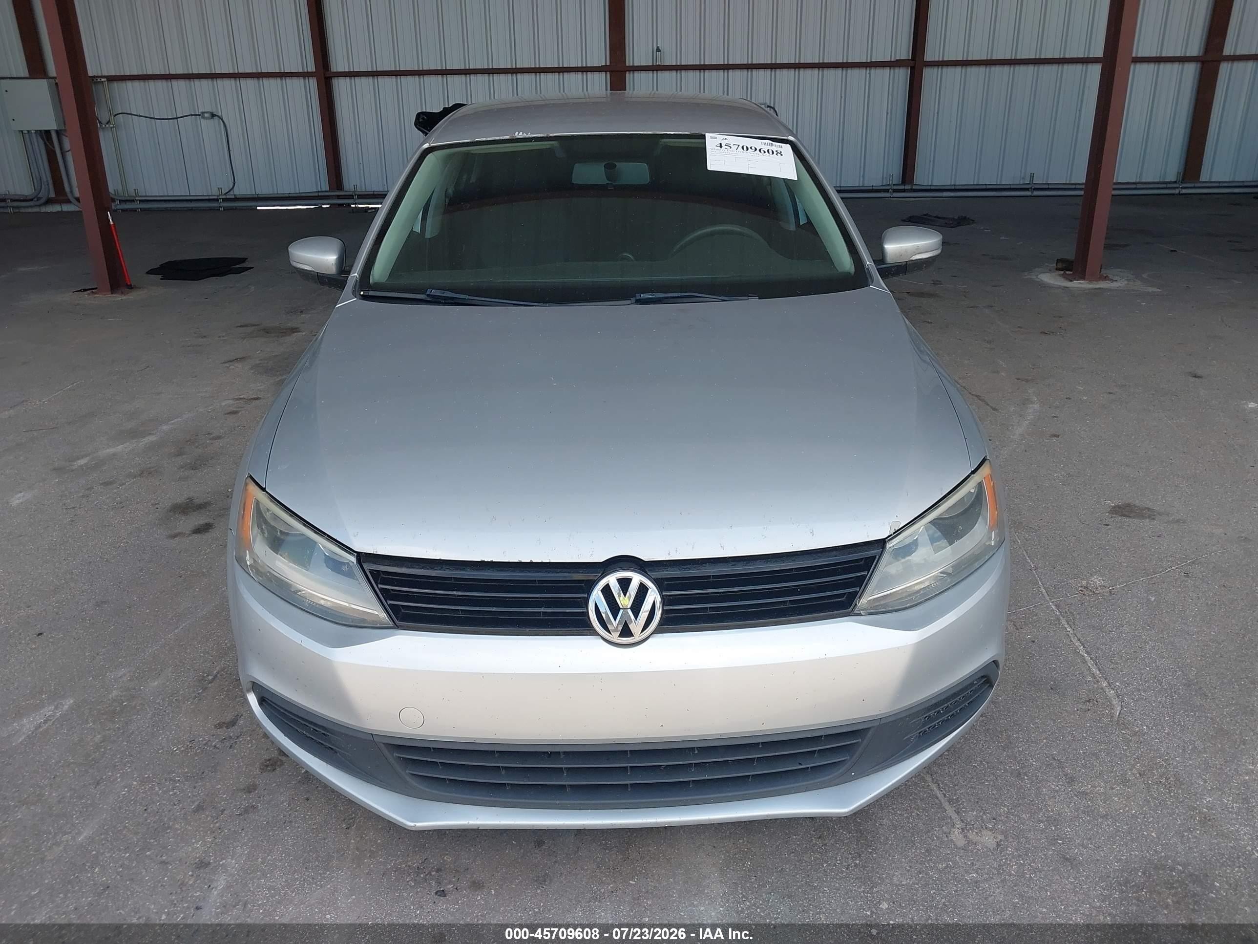 2012 Volkswagen Jetta 2.5l Se Silver vin: 3VWDP7AJ8CM386078