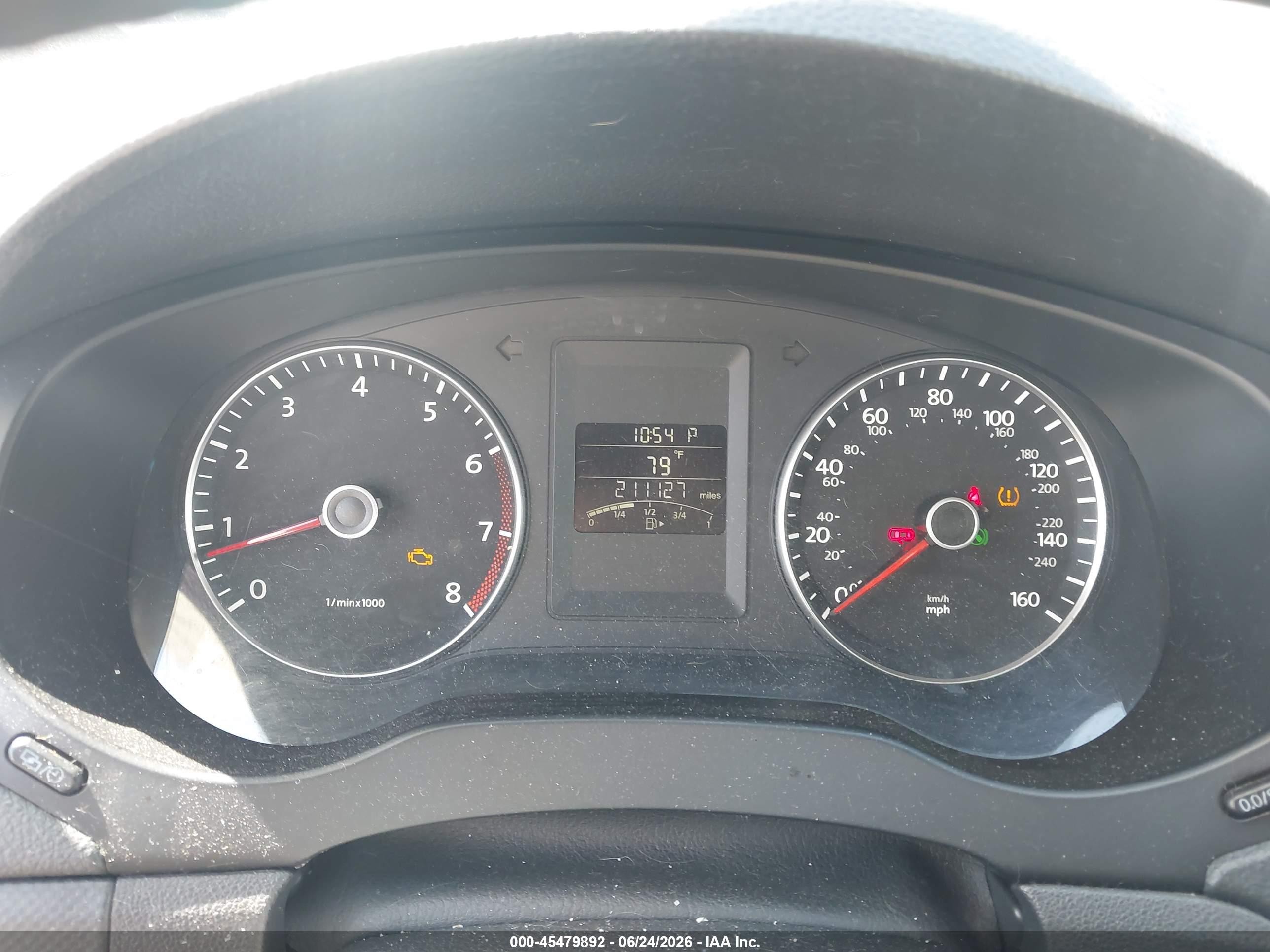 2012 Volkswagen Jetta 2.5l Se White vin: 3VWDP7AJ8CM406510
