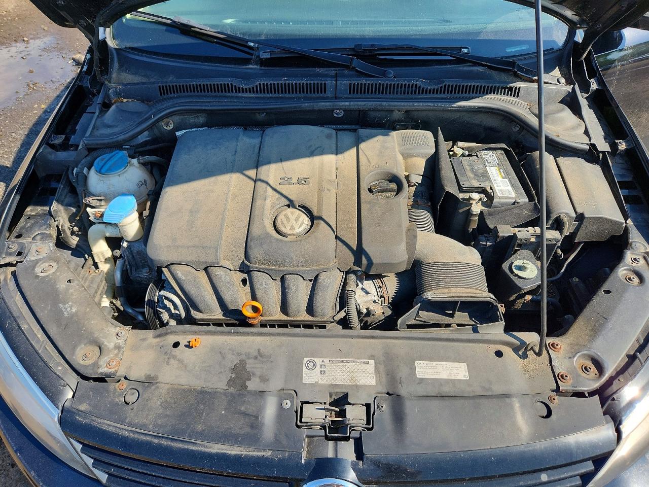 2012 Volkswagen Jetta Se Black vin: 3VWDP7AJ8CM412646