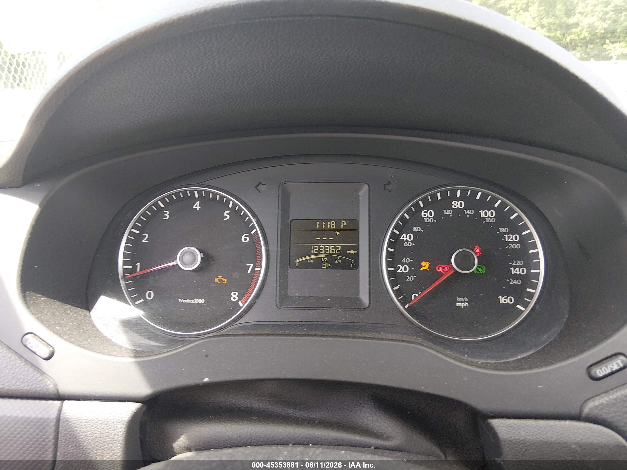 2012 Volkswagen Jetta 2.5l Se Black vin: 3VWDP7AJ8CM425252