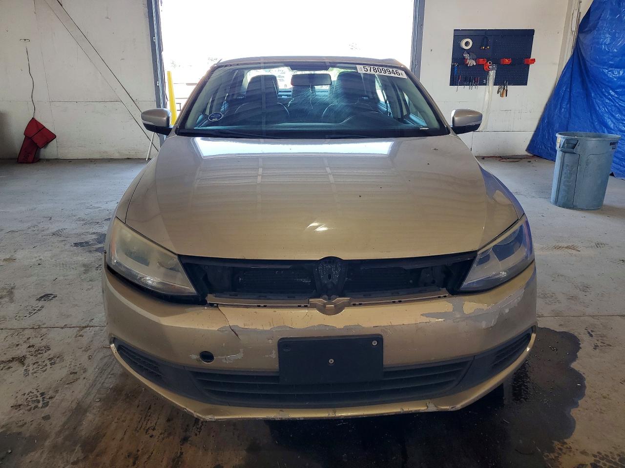 2012 Volkswagen Jetta Se Silver vin: 3VWDP7AJ8CM454735