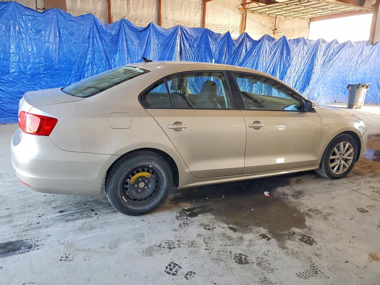 2012 Volkswagen Jetta Se Silver vin: 3VWDP7AJ8CM454735