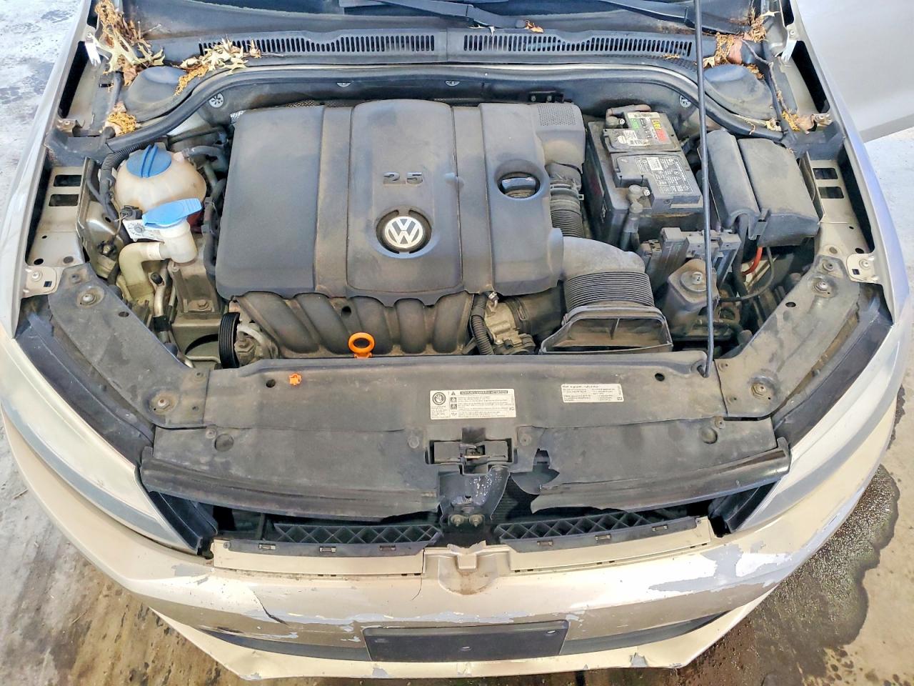2012 Volkswagen Jetta Se Silver vin: 3VWDP7AJ8CM454735