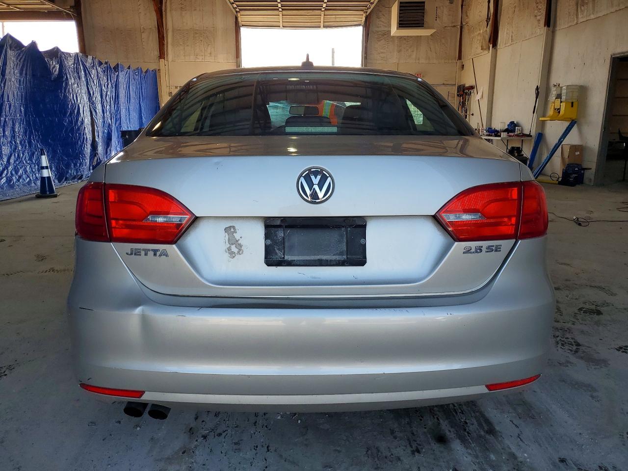 2012 Volkswagen Jetta Se Silver vin: 3VWDP7AJ8CM454735