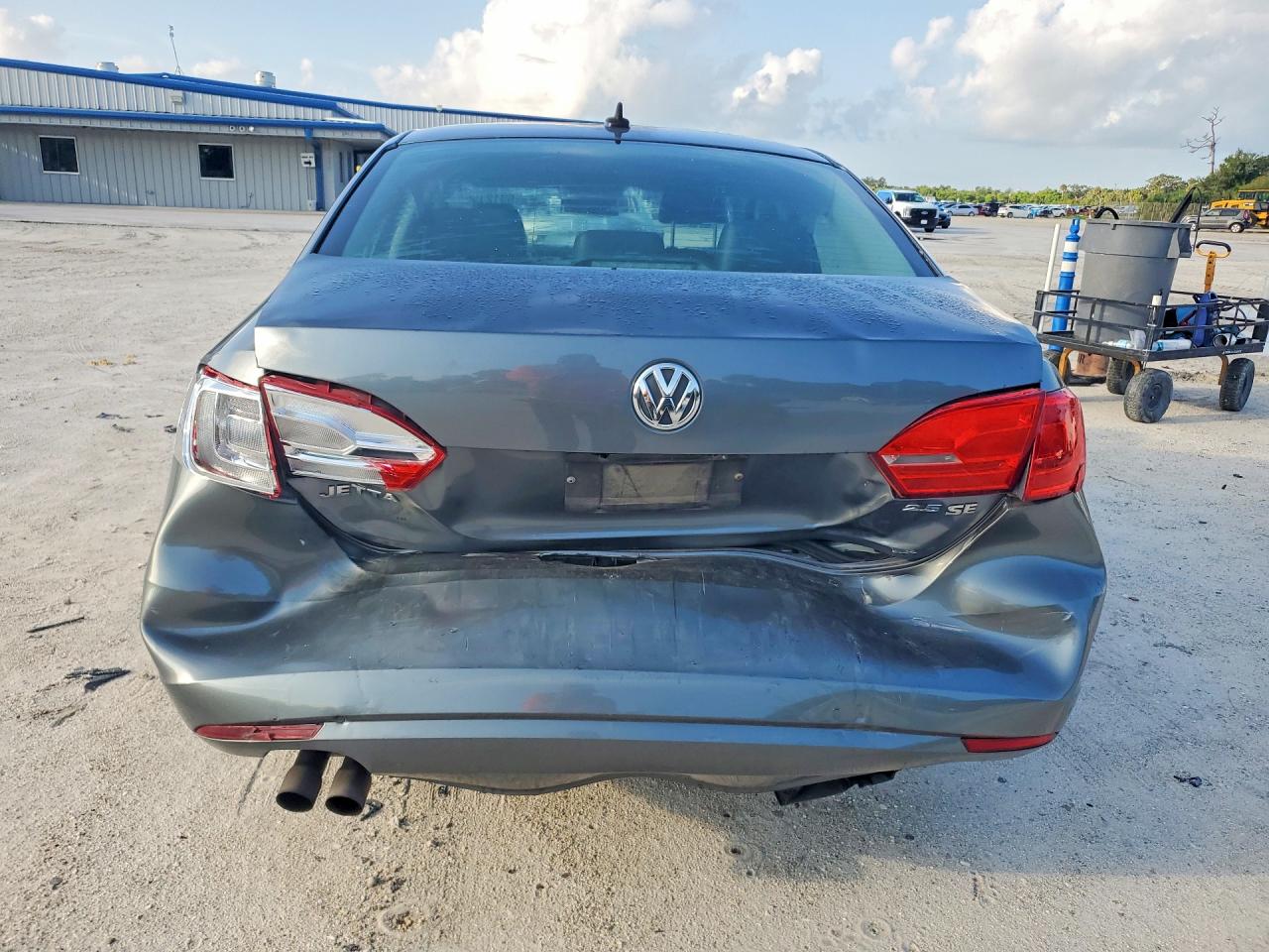 2013 Volkswagen Jetta Se Gray vin: 3VWDP7AJ8DM255525