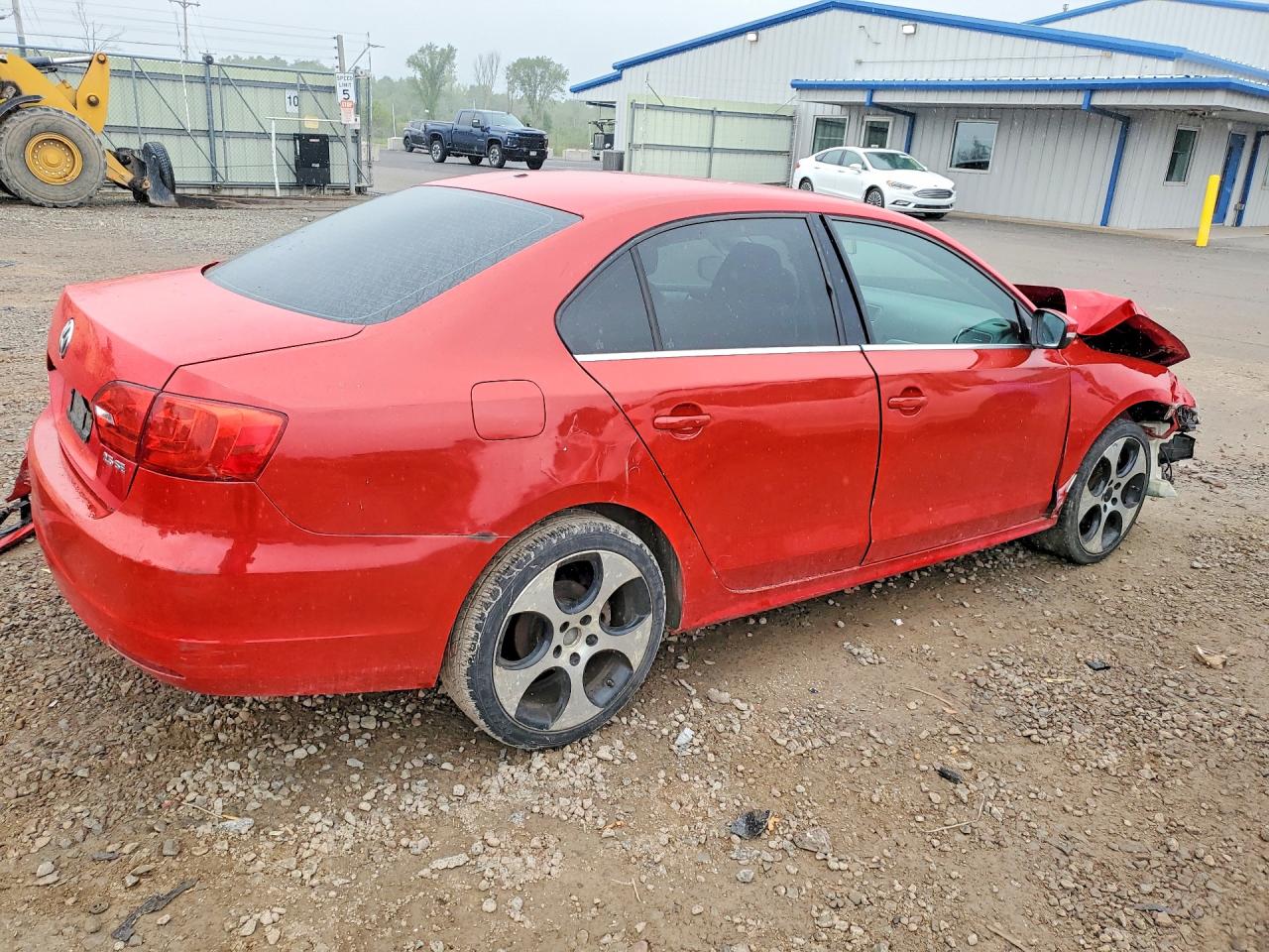 2013 Volkswagen Jetta Se Red vin: 3VWDP7AJ8DM285964