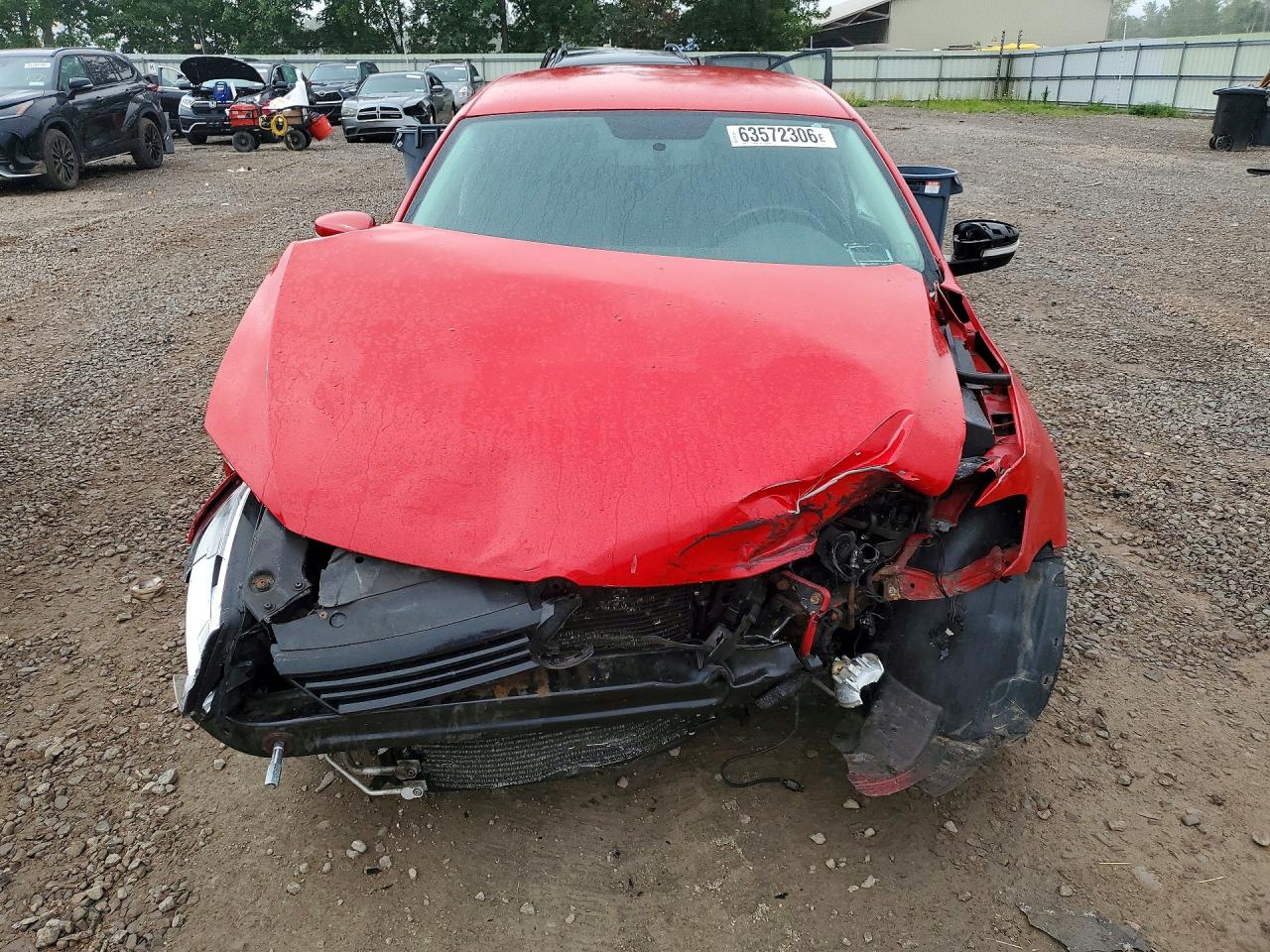 2013 Volkswagen Jetta Se Red vin: 3VWDP7AJ8DM285964