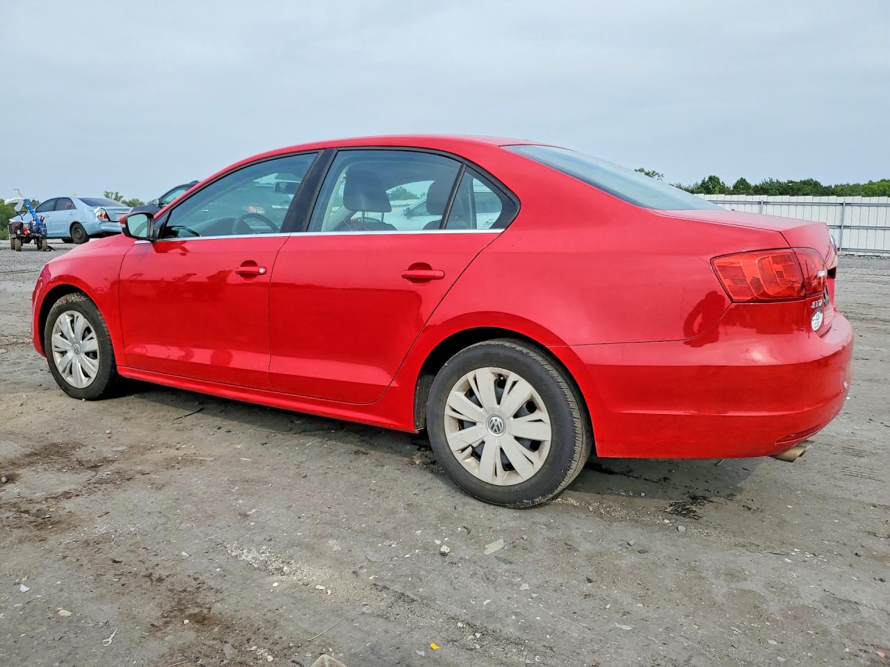 2013 Volkswagen Jetta Se Red vin: 3VWDP7AJ8DM286368