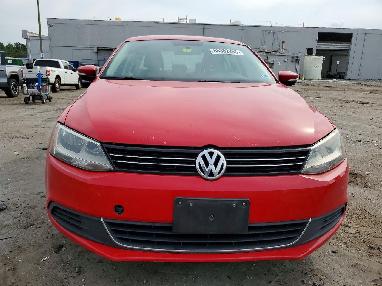 2013 Volkswagen Jetta Se Red vin: 3VWDP7AJ8DM286368