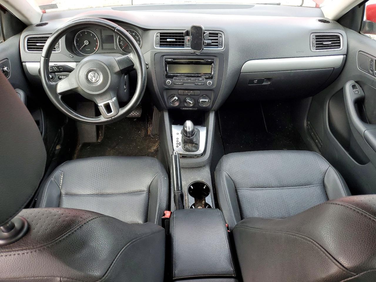 2013 Volkswagen Jetta Se Red vin: 3VWDP7AJ8DM286368
