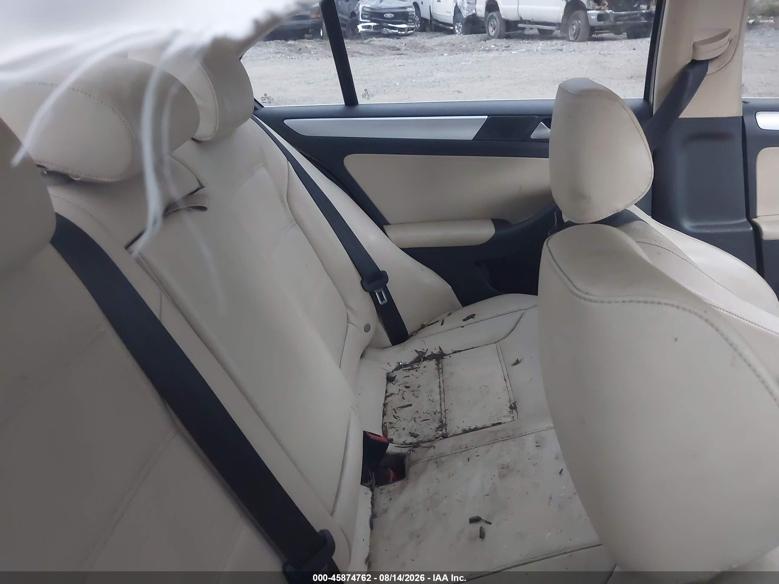 2013 Volkswagen Jetta 2.5l Se White vin: 3VWDP7AJ8DM359481