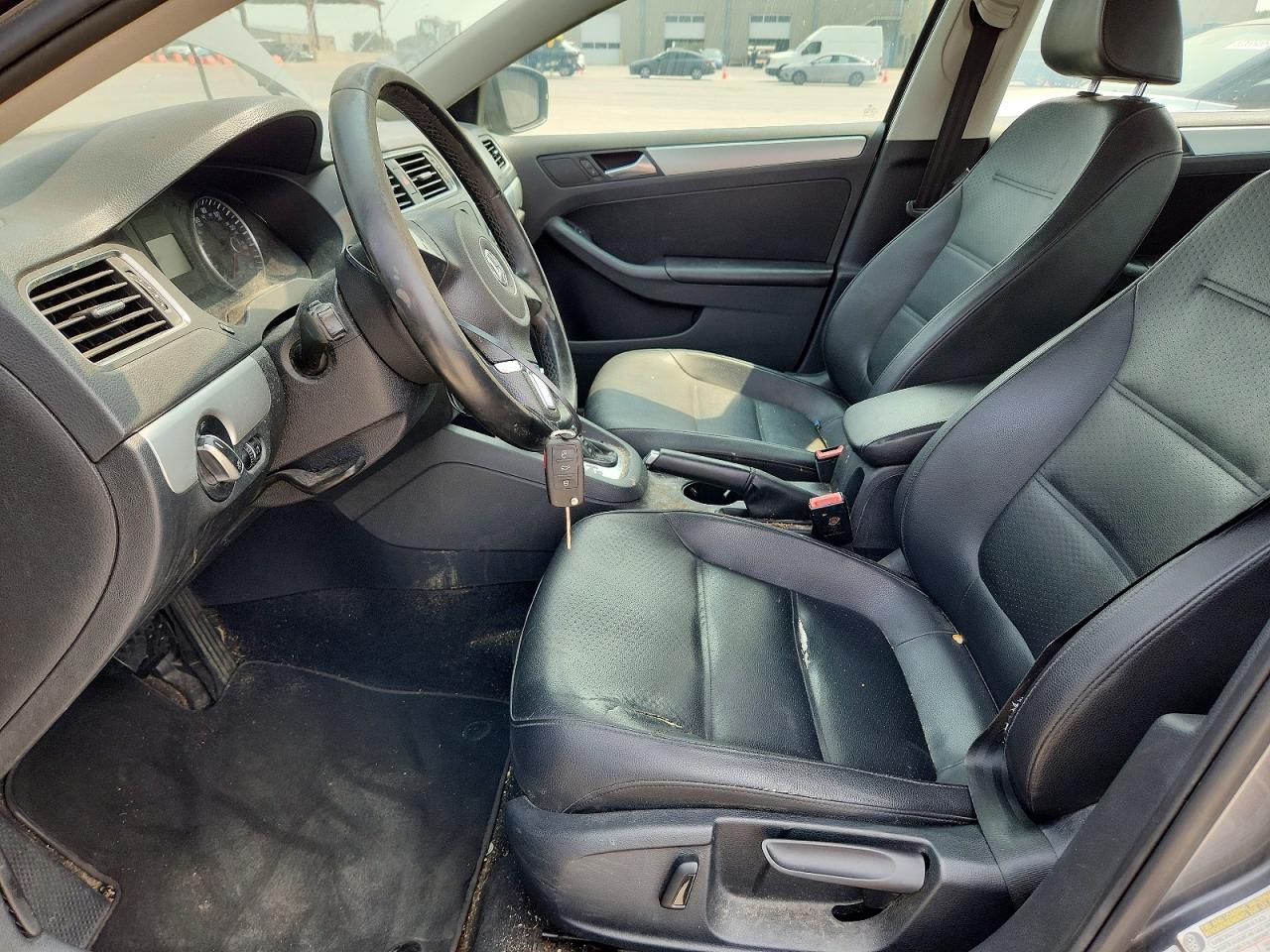 2013 Volkswagen Jetta Se Gray vin: 3VWDP7AJ8DM369251