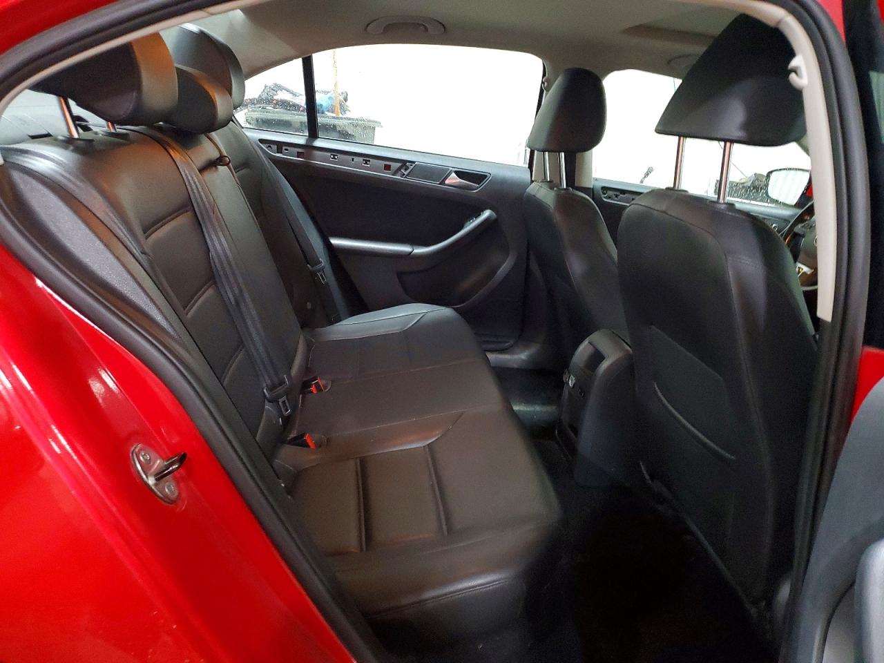 2013 Volkswagen Jetta Se Red vin: 3VWDP7AJ8DM371064