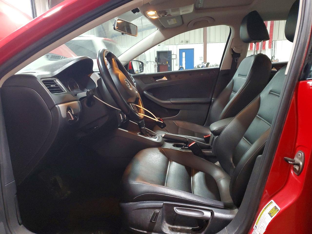 2013 Volkswagen Jetta Se Red vin: 3VWDP7AJ8DM371064
