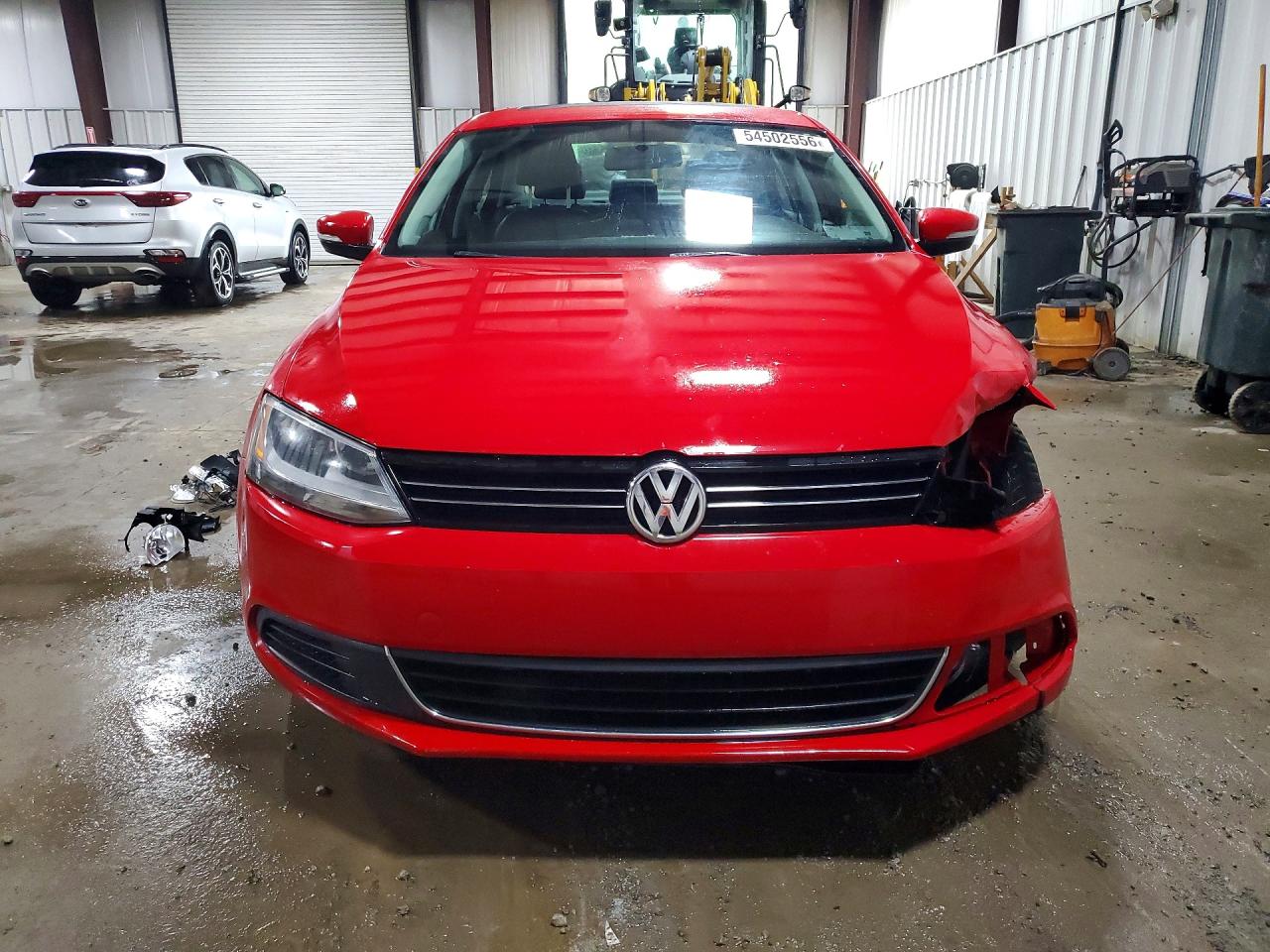 2013 Volkswagen Jetta Se Red vin: 3VWDP7AJ8DM371064