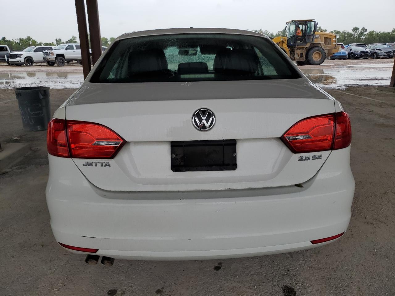 2013 Volkswagen Jetta Белый vin: 3VWDP7AJ8DM384901
