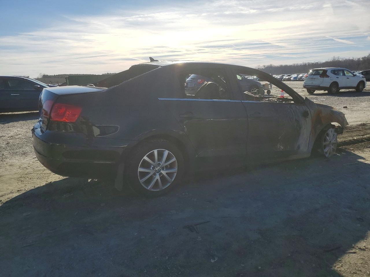 2013 Volkswagen Jetta Черный vin: 3VWDP7AJ8DM438682