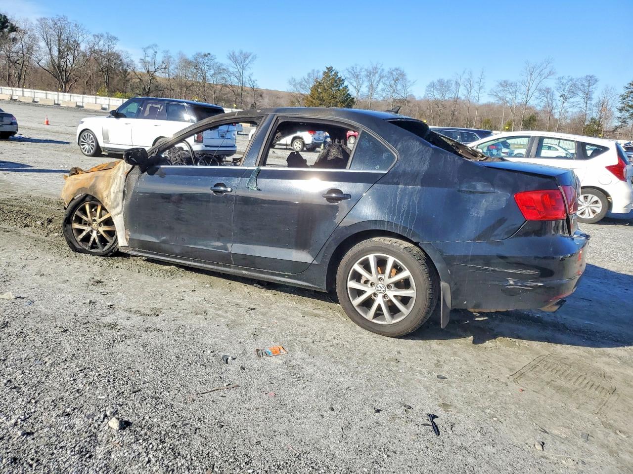 2013 Volkswagen Jetta Черный vin: 3VWDP7AJ8DM438682