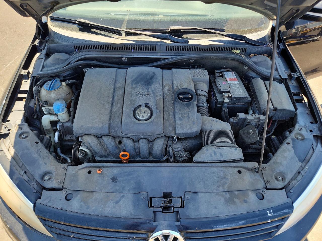 2012 Volkswagen Jetta Se Black vin: 3VWDP7AJ9CM032652