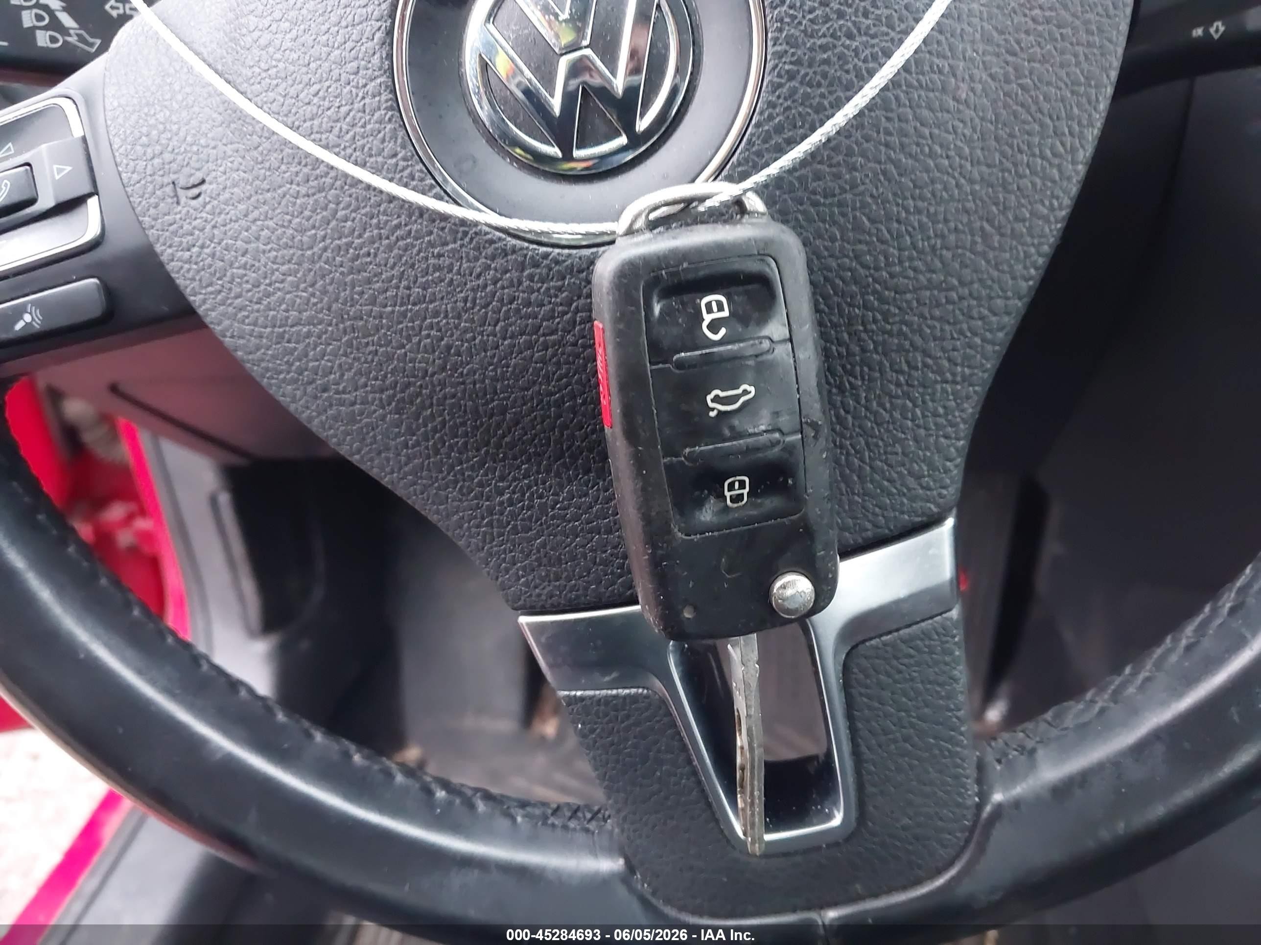 2012 Volkswagen Jetta 2.5l Se Red vin: 3VWDP7AJ9CM066641