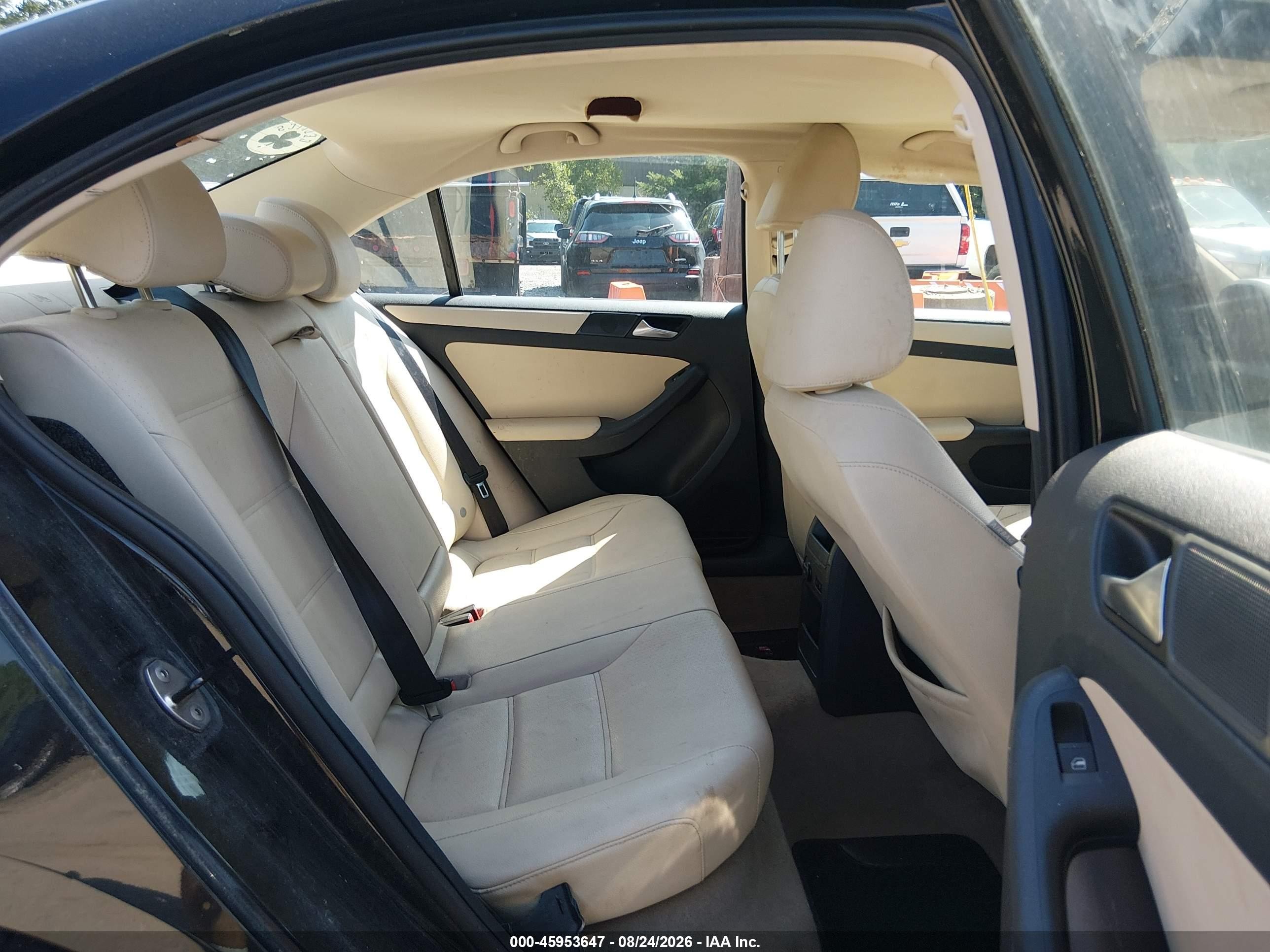 2012 Volkswagen Jetta 2.5l Se Black vin: 3VWDP7AJ9CM312927