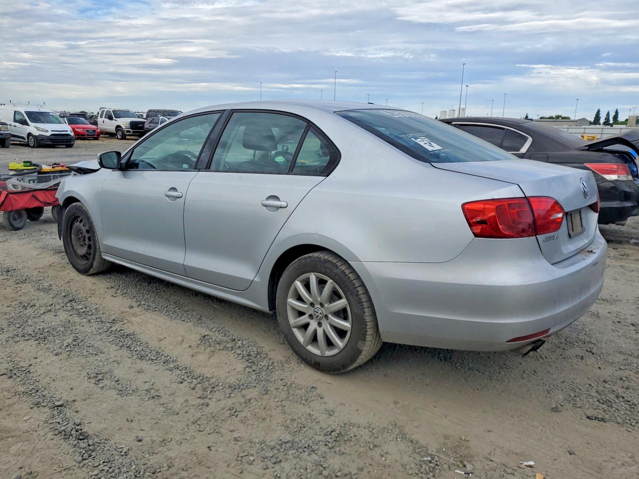 2012 Volkswagen Jetta Se Серебряный vin: 3VWDP7AJ9CM331509