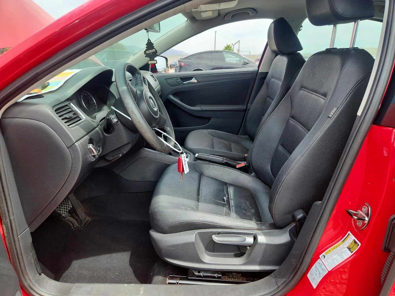 2012 Volkswagen Jetta Se Red vin: 3VWDP7AJ9CM372903