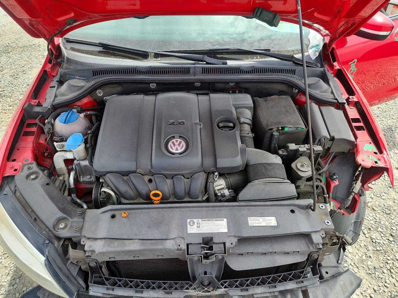 2012 Volkswagen Jetta Se Red vin: 3VWDP7AJ9CM372903