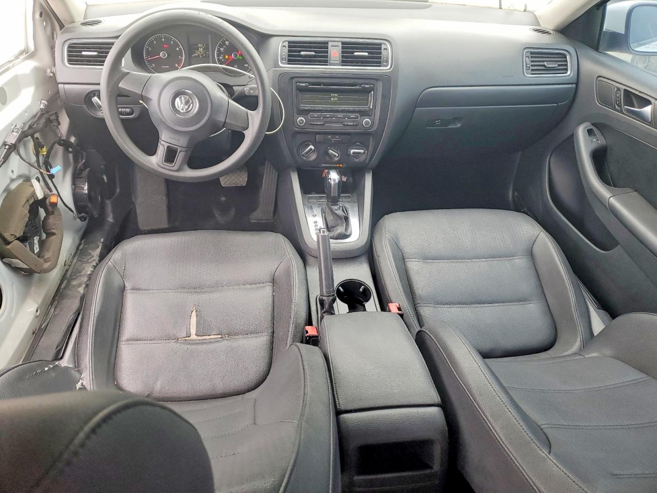 2012 Volkswagen Jetta Se Белый vin: 3VWDP7AJ9CM374022