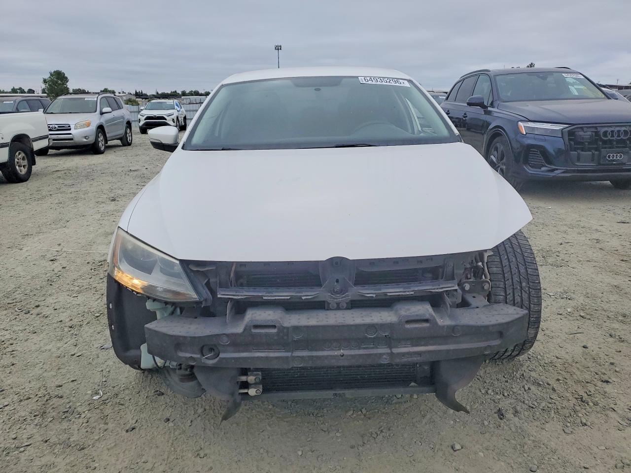 2012 Volkswagen Jetta Se Белый vin: 3VWDP7AJ9CM374022
