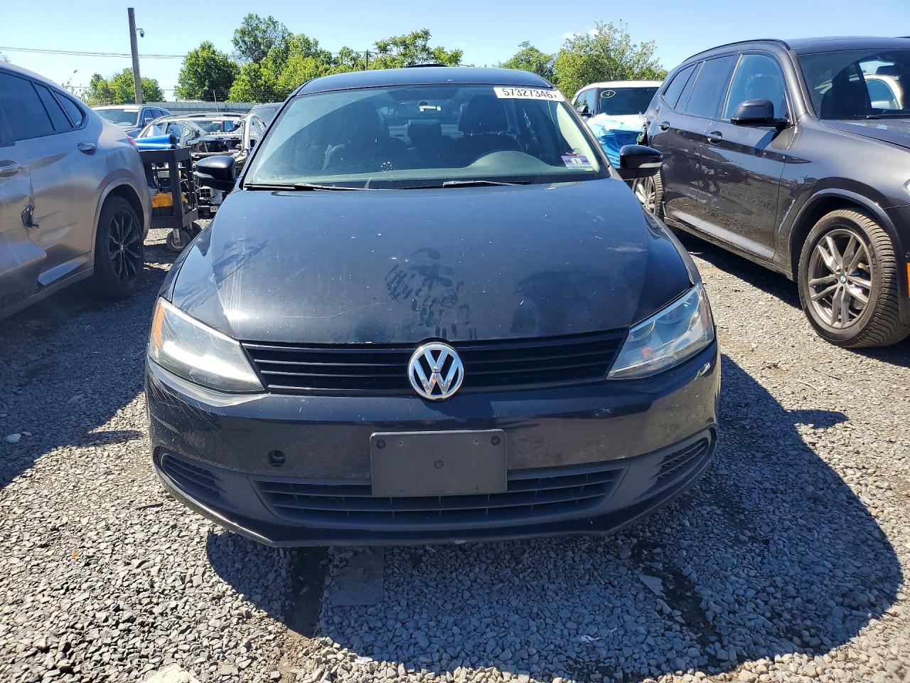 2012 Volkswagen Jetta Se Черный vin: 3VWDP7AJ9CM388812