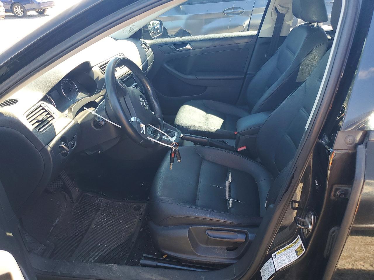 2012 Volkswagen Jetta Se Черный vin: 3VWDP7AJ9CM388812