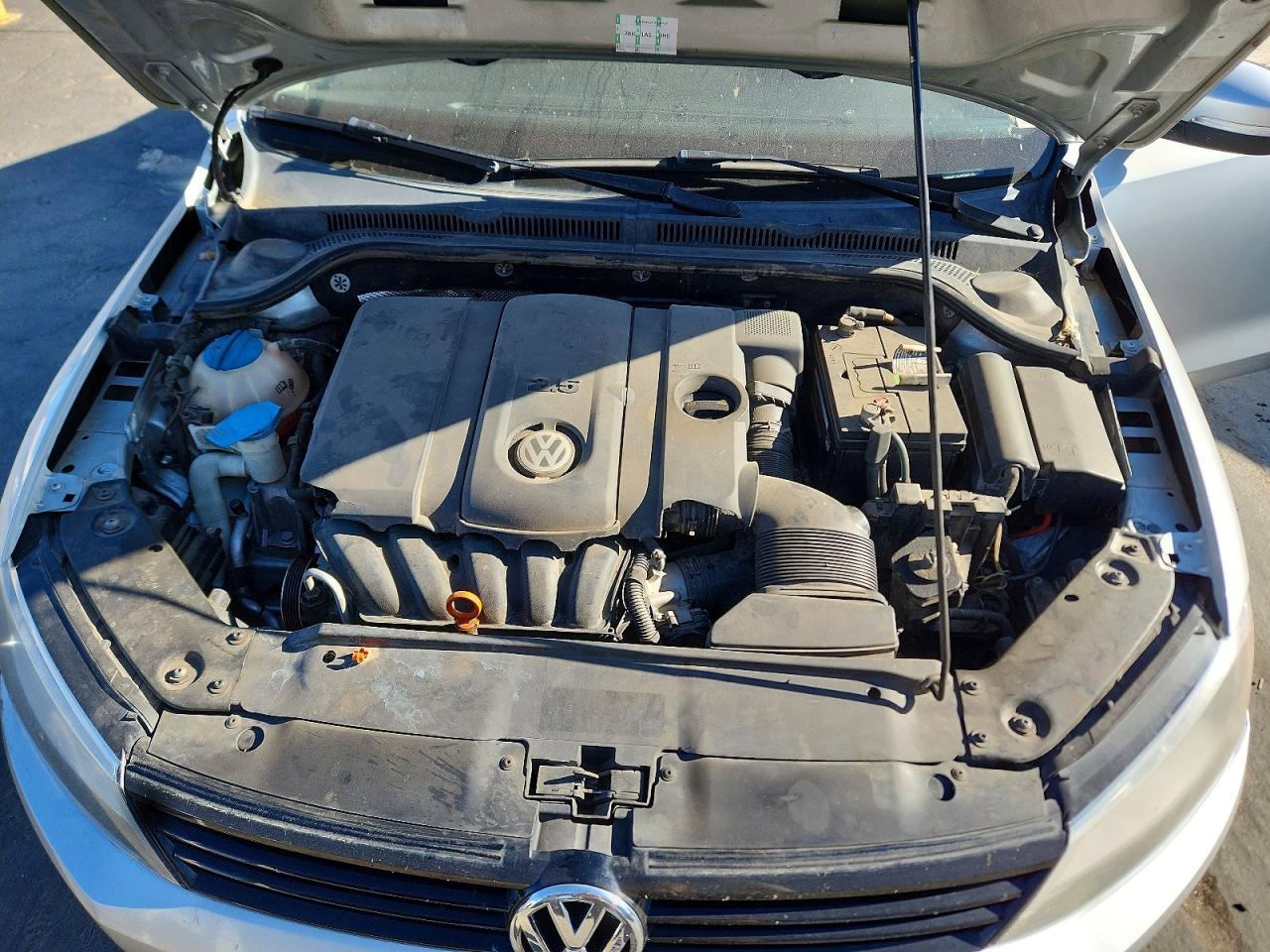 2012 Volkswagen Jetta Se Silver vin: 3VWDP7AJ9CM419248