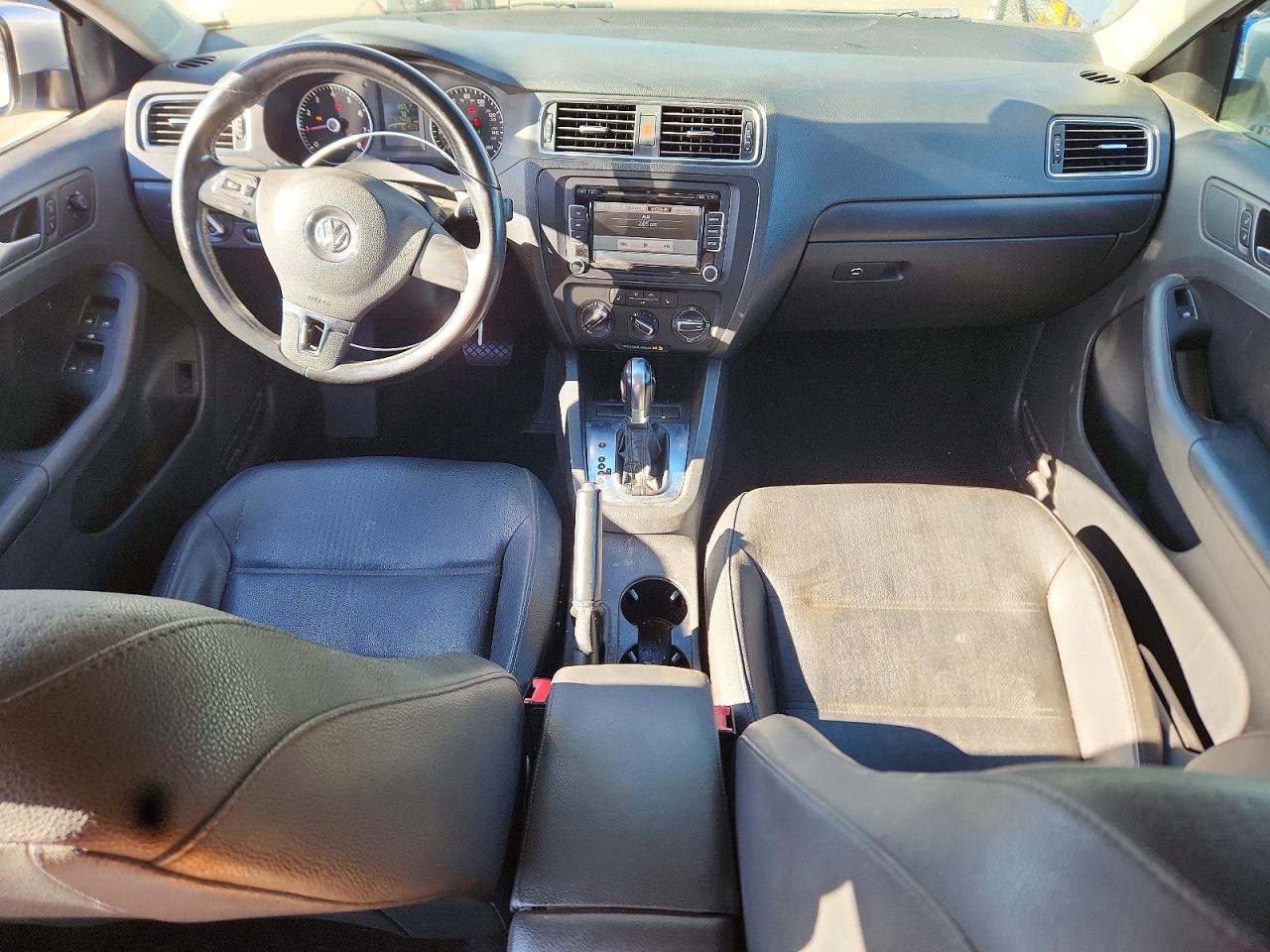 2012 Volkswagen Jetta Se Silver vin: 3VWDP7AJ9CM419248